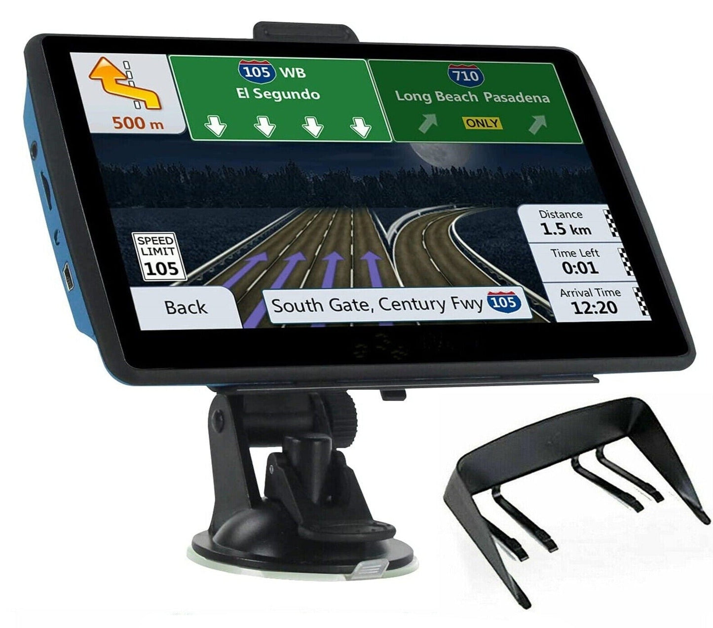 Compact Car GPS Navigation Touchscreen System - Pexav