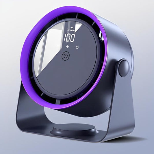 Compact Bladeless Personal Fan - Pexav