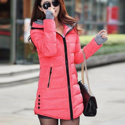 Warm Padded Winter Coat For Ladies