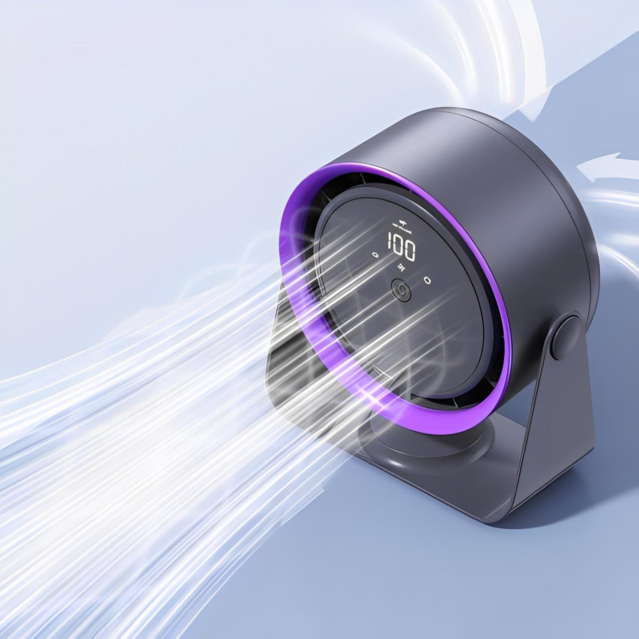 Compact Bladeless Personal Fan