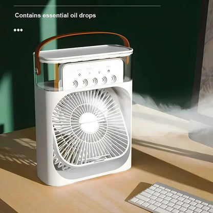 Compact 3-In-1 Air Cooler And Purifier Fan