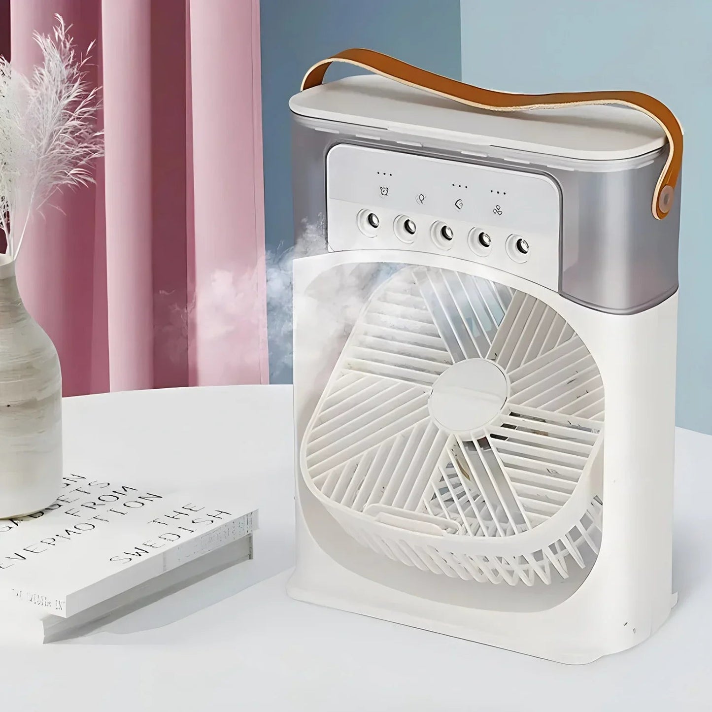 Compact 3-In-1 Air Cooler And Purifier Fan