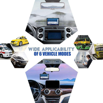 Compact Car GPS Navigation Touchscreen System