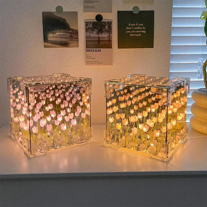 Soft Touch Table Lamp with Calming Glow - Pexav