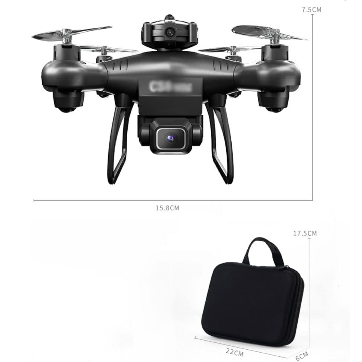 4K HD Drone with Dual Camera and Collision Avoidance