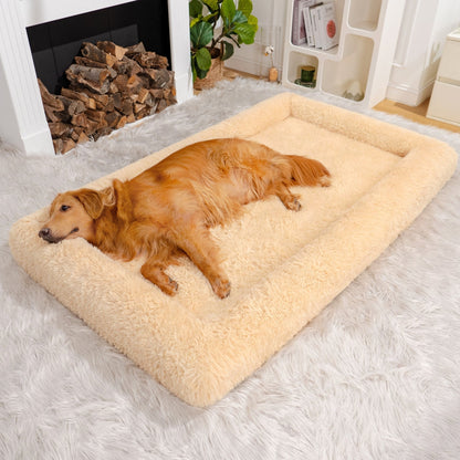 Extra Large Plush Pet Oval Bed for Humans Dogs