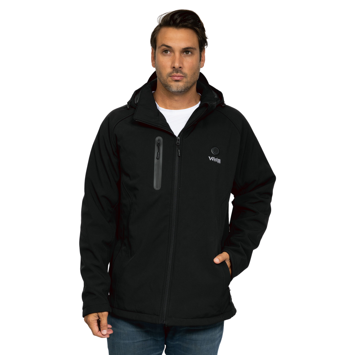 Warm Winter Coat for Men with Rechargeable Heat - Pexav