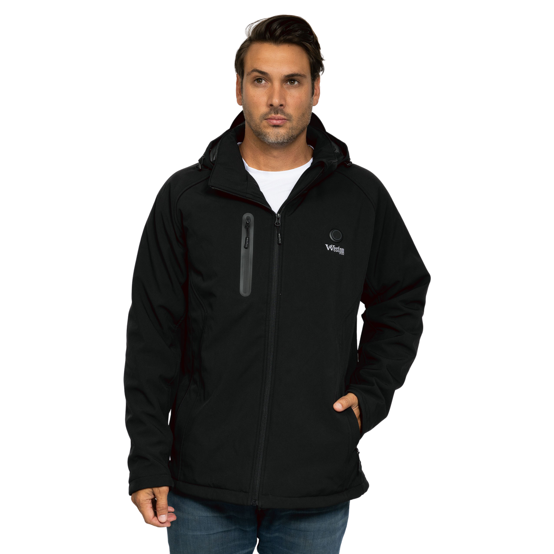 Warm Winter Coat for Men with Rechargeable Heat - Pexav