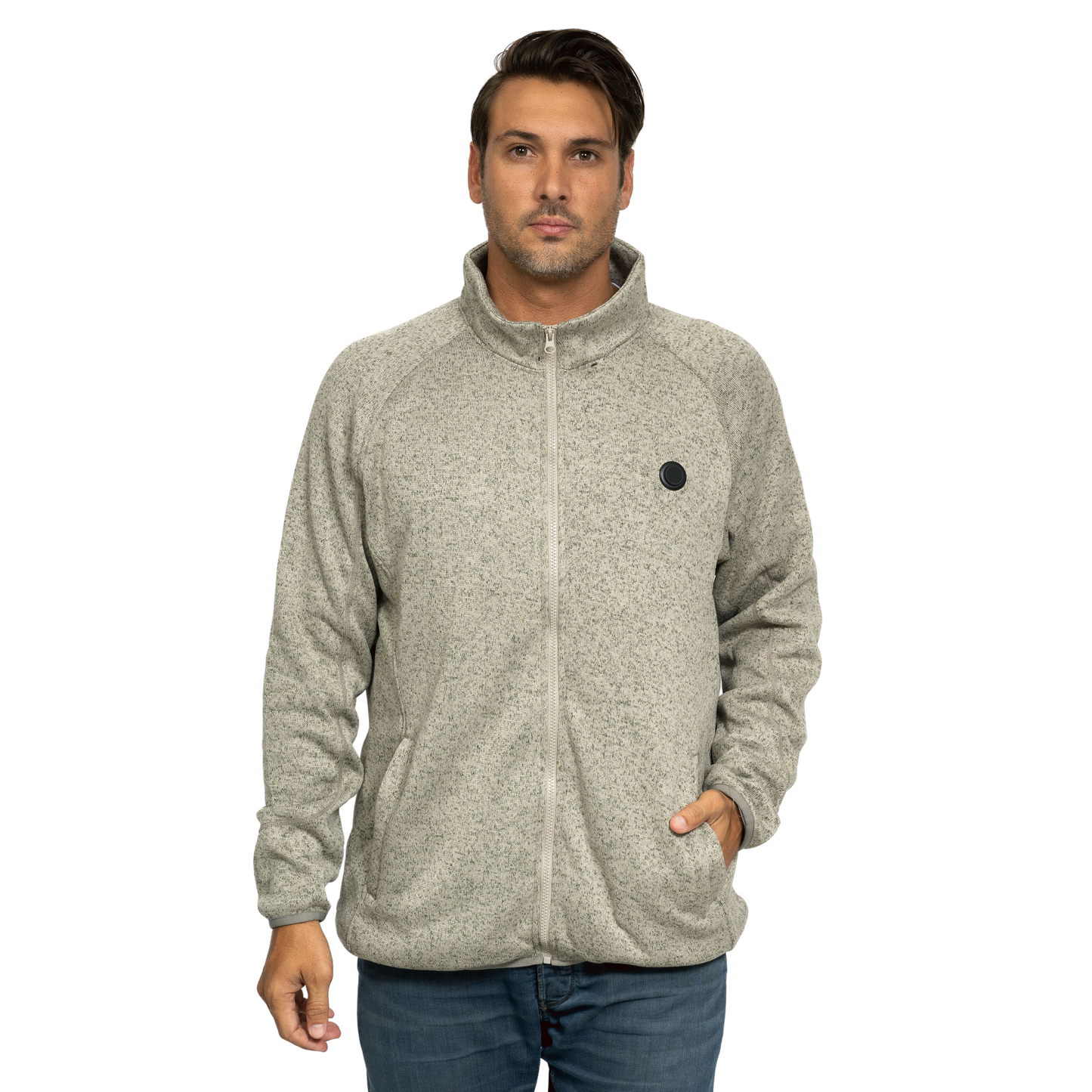 Warm Rechargeable Fleece Coat for Men - Pexav