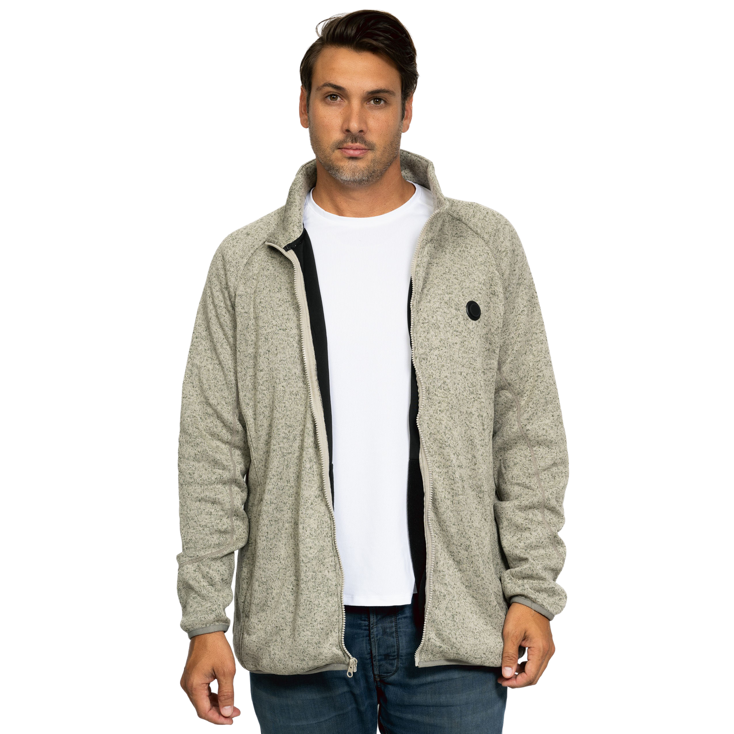 Warm Rechargeable Fleece Coat for Men