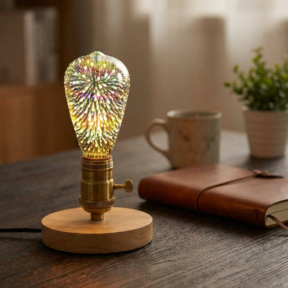 Colorful LED Flame Light Bulb - Pexav
