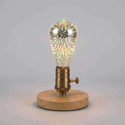 Decorative 3D Flame Bulb - Auraflare