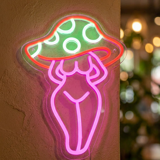 Colorful Fungi Table Lamp - Pexav