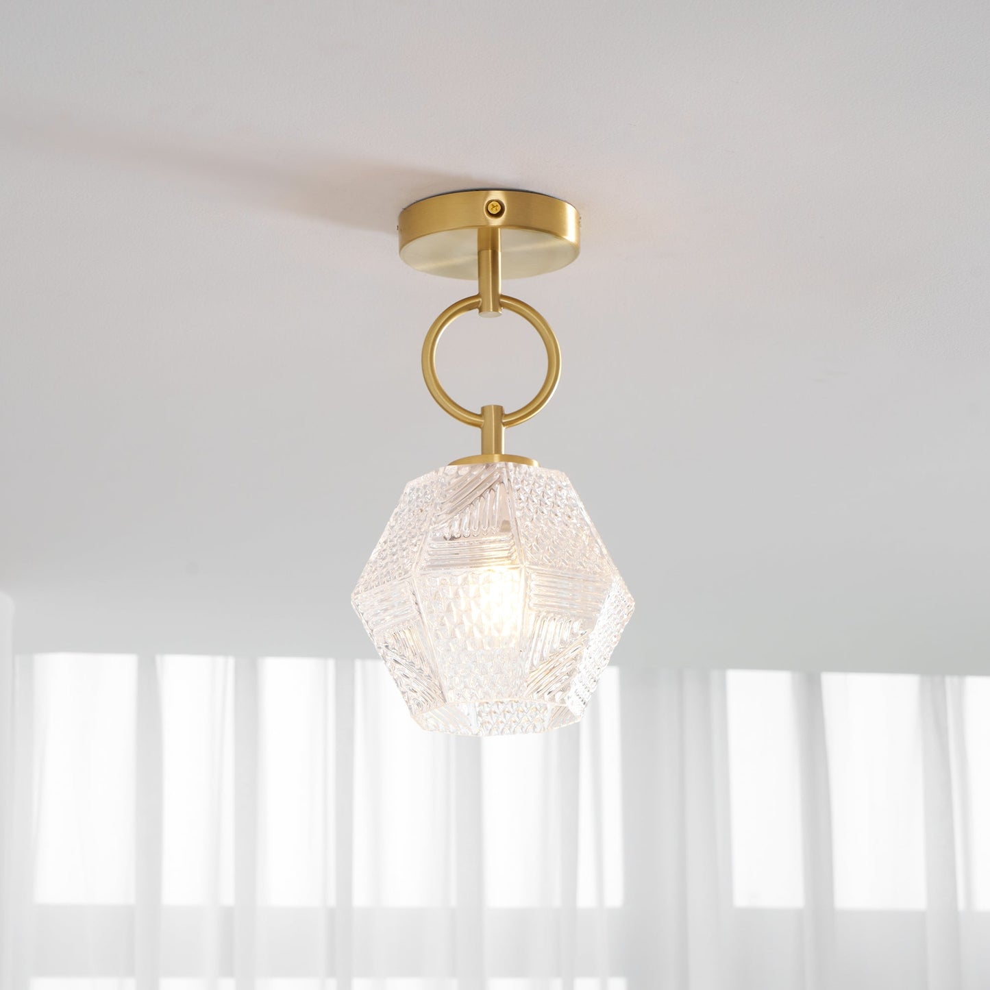 Luxurious Crystal Overhead Lamp