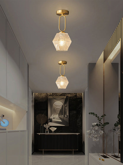 Luxurious Crystal Overhead Lamp