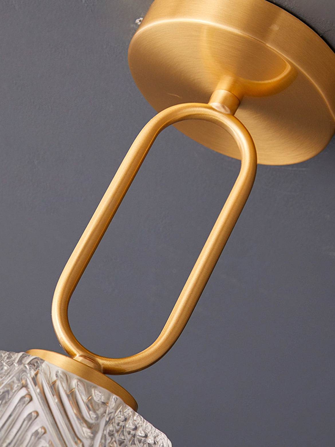 Luxurious Crystal Overhead Lamp