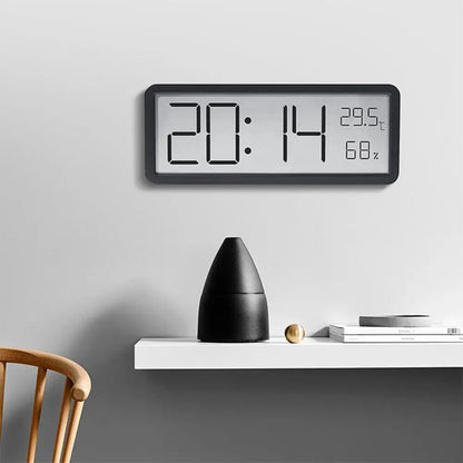 Big Screen Digital Clock with Temp and Humidity - Pexav