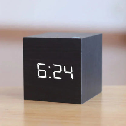 Small Digital LED Clock Radio Alarm