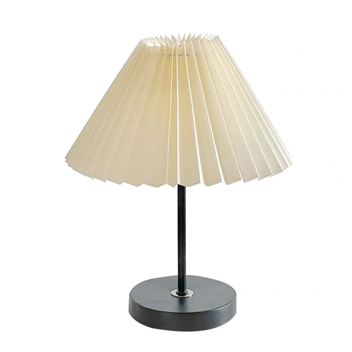 Adjustable Soft Shade Table Lamp with Metal Base - Pexav