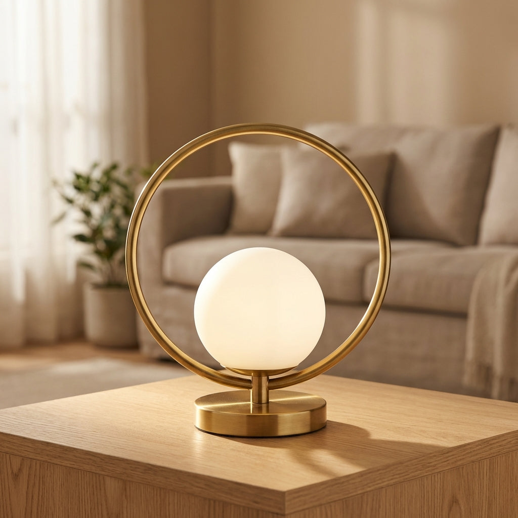 Adjustable Round Desk Lamp - Pexav