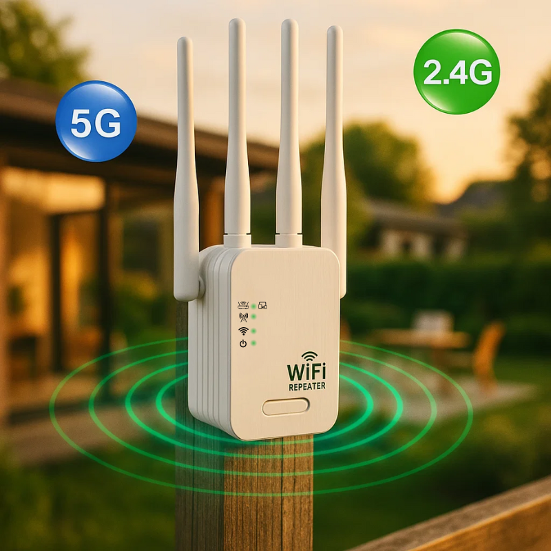 Strong WiFi Signal Amplifier for Fast Internet Connection - Pexav
