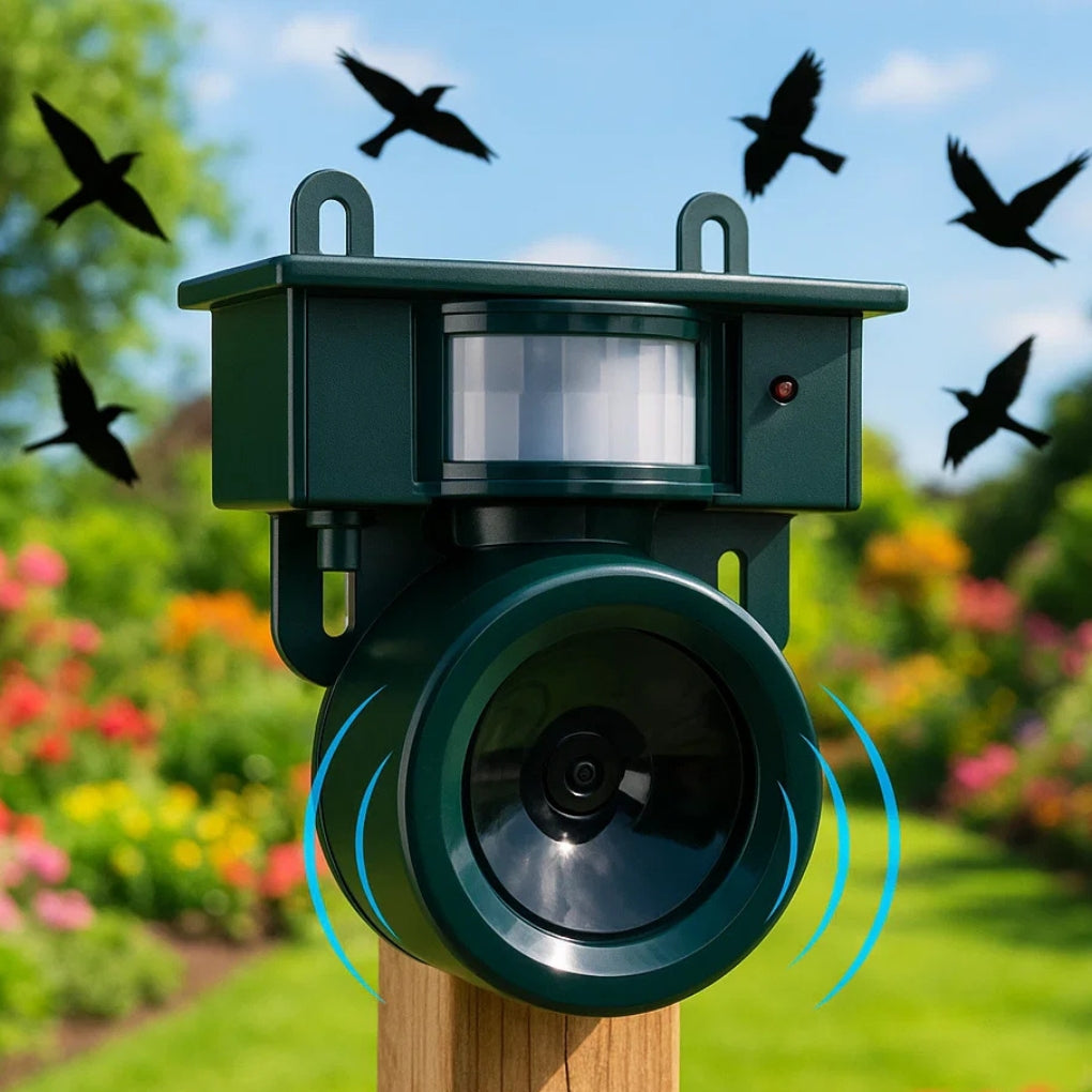 Automatic Bird Repellent Device for Garden - Pexav