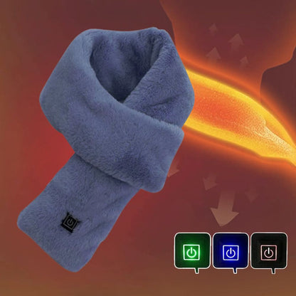 Warm Rechargeable Faux Fur Neck Scarf