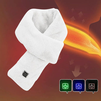 Warm Rechargeable Faux Fur Neck Scarf