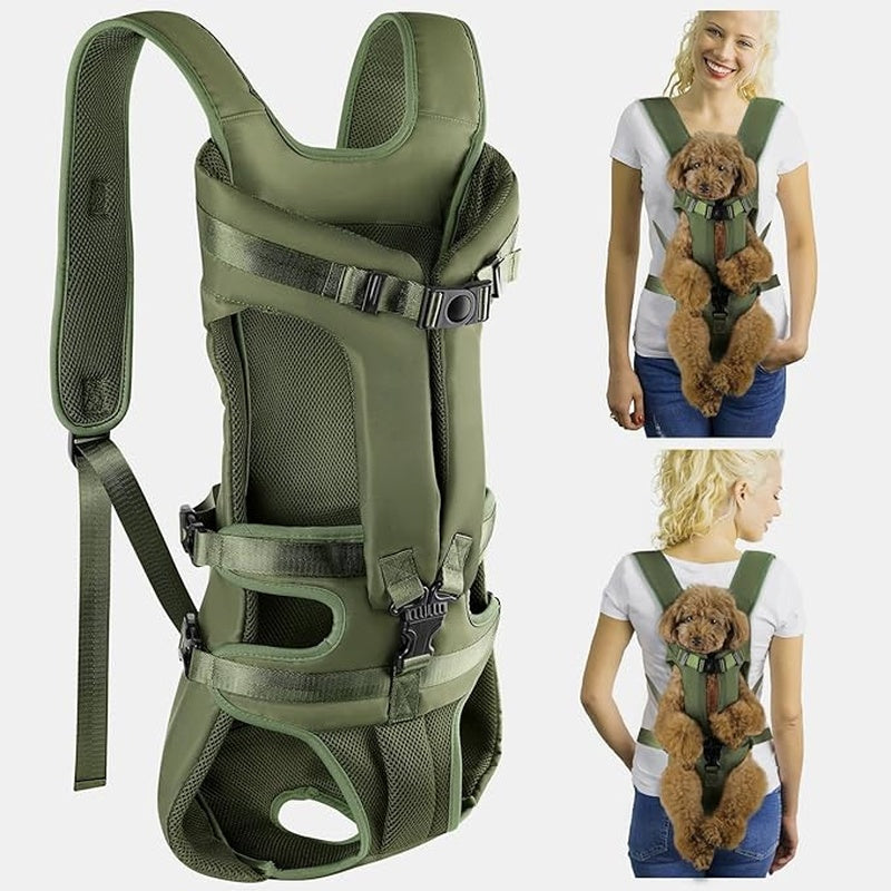 Comfortable Pet Sling Backpack for Small Dogs - Pexav