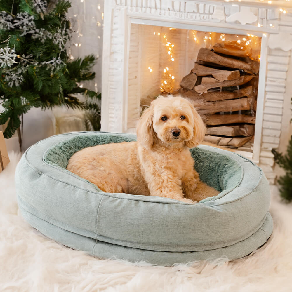 Plush Comfortable Supportive Pet Bed