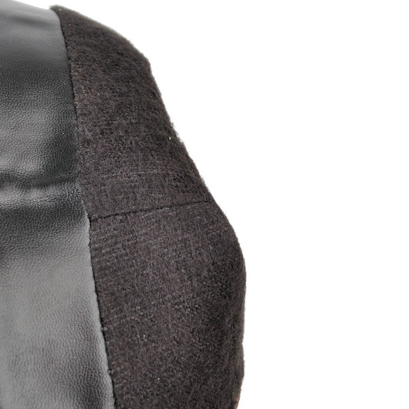 Stylish Vegan Leather Zip Ankle Boots