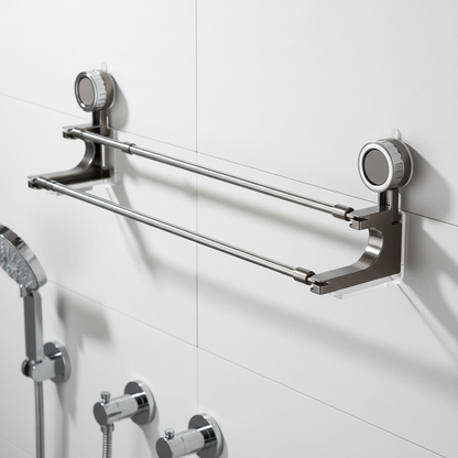 Stainless Steel Wall Mounted Towel Rack - Pexav