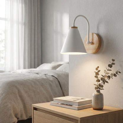 Soft Bell Shade Wall Lamp - Pexav