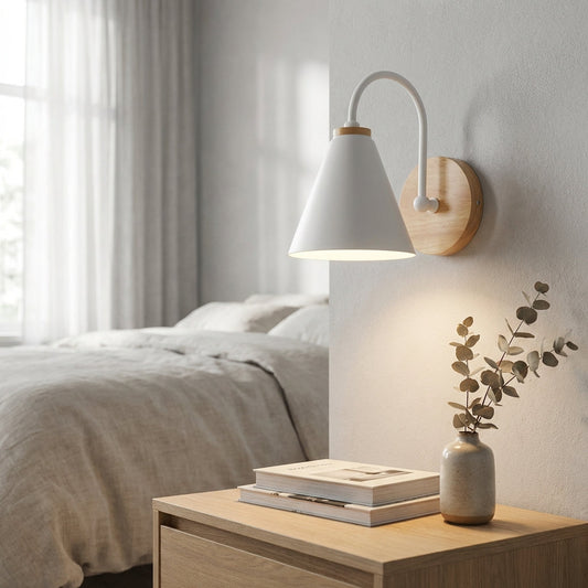 Soft Bell Shade Wall Lamp - Pexav