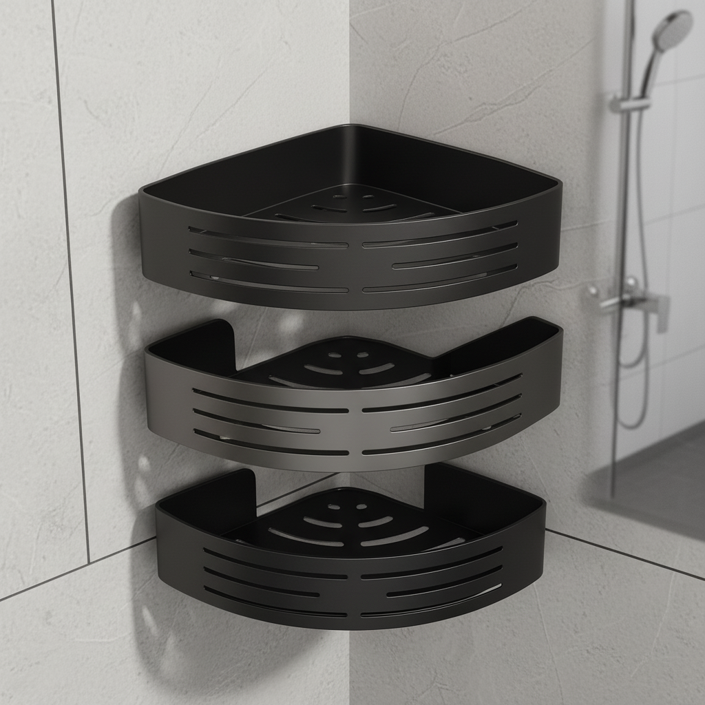 Adjustable Tiered Shower Caddy - Organex - Pexav