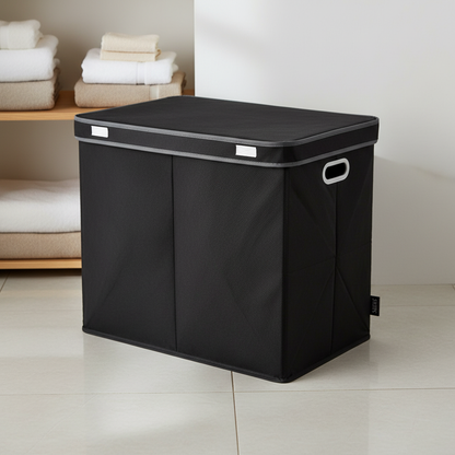 Space Saving 3 Fold Laundry Hamper - Pexav