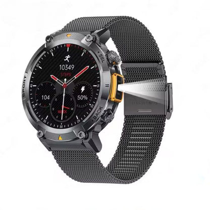 Rugged Waterproof Fitness Smartwatch