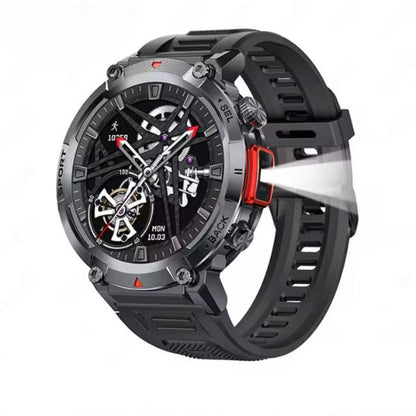 Rugged Waterproof Fitness Smartwatch