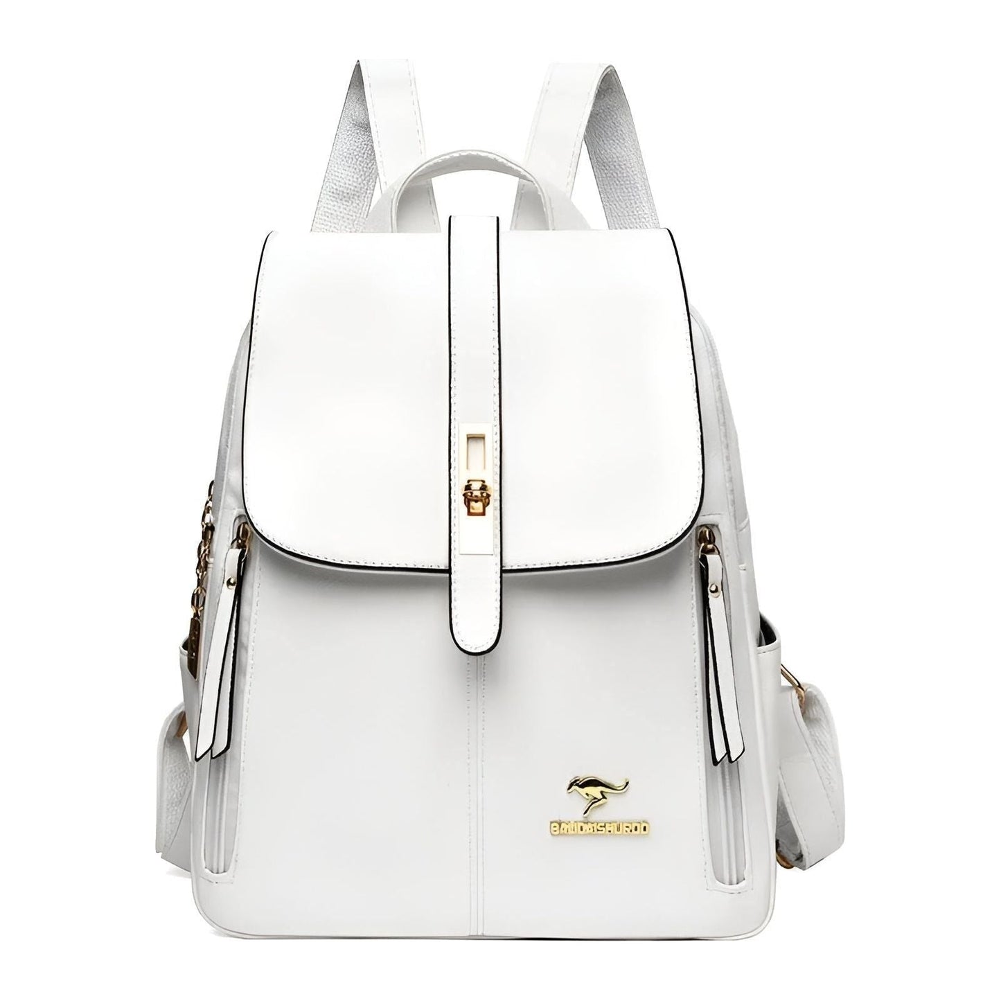 Stylish Ladies Water Resistant Leather Backpack Bag