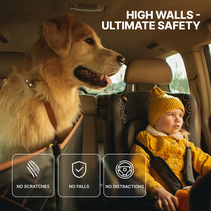 Waterproof Pet Car Seat Protector Cover