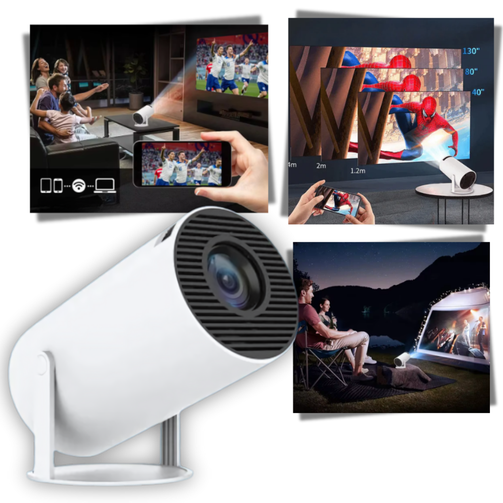 Compact 4K High Definition Projector - Pexav