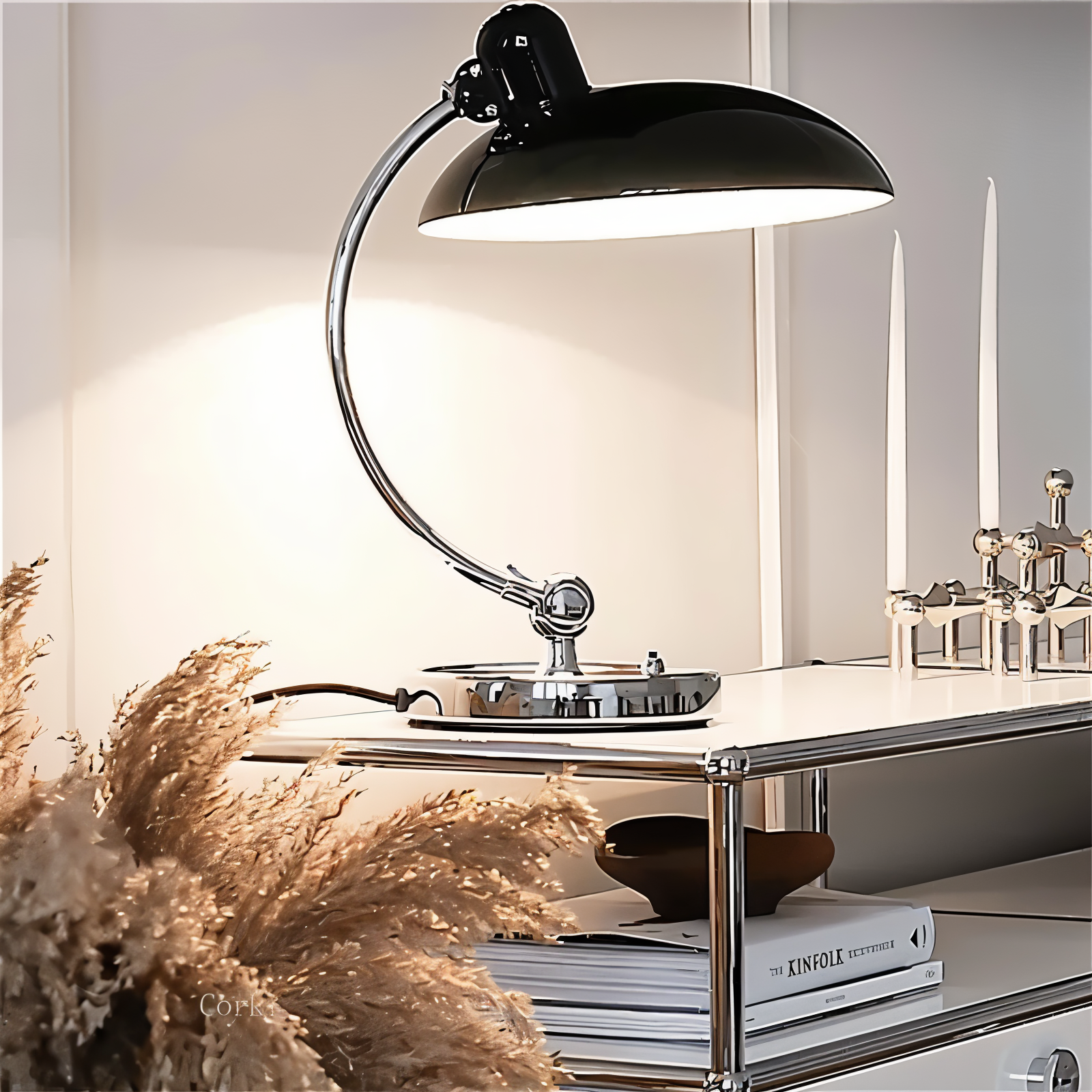 Classic Metal Adjustable Table Lamp - Pexav
