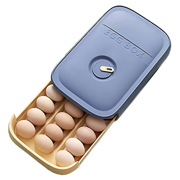 Space Saving Plastic Egg Container - Pexav