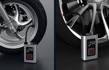 Compact Automatic Car Tire Air Pump - Pexav