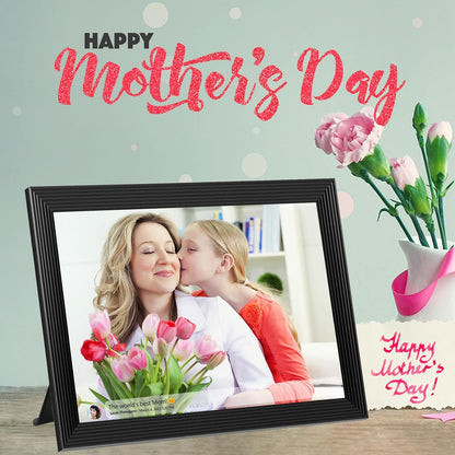 Clear Digital Photo Frame With Video and Camera