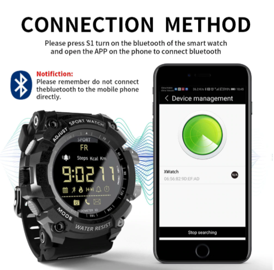 Rugged Outdoor Smart Watch