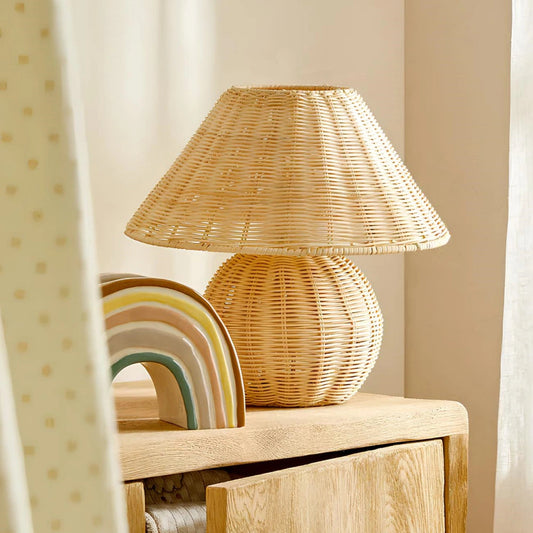 Simple Bamboo Desk Lamp - Pexav