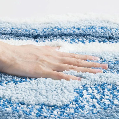 Eco-Friendly Washable Microfiber Rug with Non-Slip Base – Soft, Durable, Quick-Drying Carpet for Home Decor 2