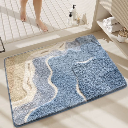 Eco-Friendly Washable Microfiber Rug with Non-Slip Base – Soft, Durable, Quick-Drying Carpet for Home Decor 9