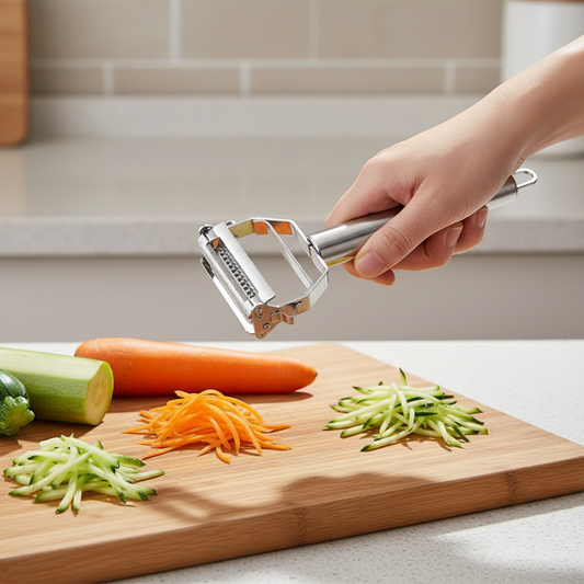 Sharp Double Edge Vegetable Peeler - Pexav